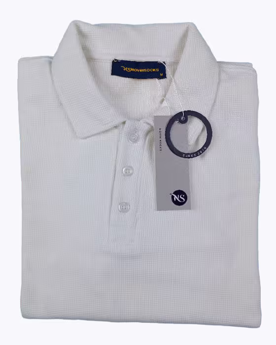 تیشرت آستین بلند یقه‌دار مردانه Novin Socks